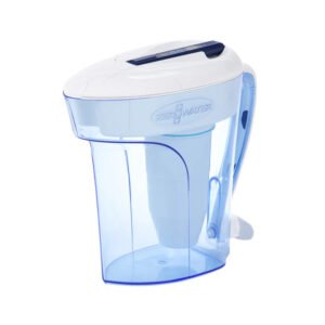 The 10 cup water filter pitcher, comes with a 5-stage filtration system designed to deliver pure-tasting water whenever you want.